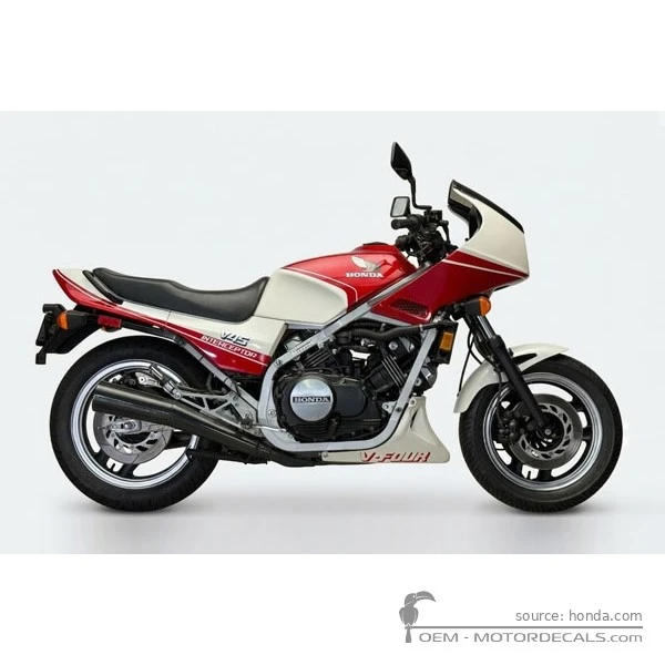 Adesivi per Honda VF750 F V45 Interceptor  1983 • Honda Adesivi OEM