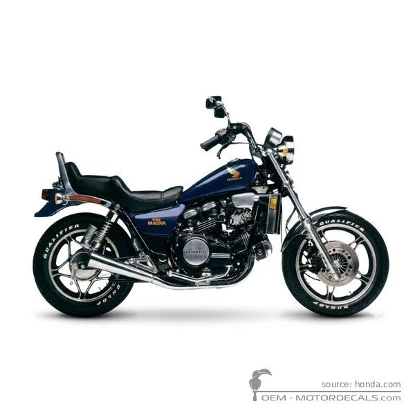 Pegatinas para Honda VF750 C V45 Magna 1983 • Honda Pegatinas OEM