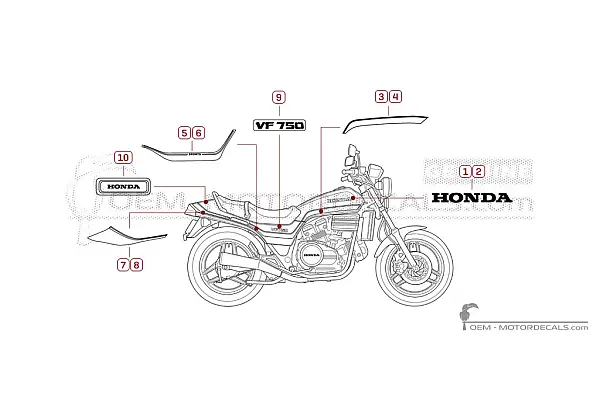 Honda VF750 S Sabre 1983