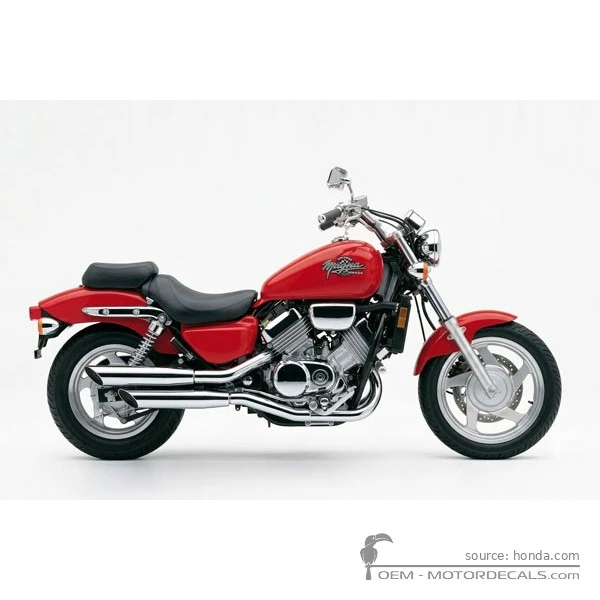 Aufkleber für Honda VF750 C Magna 1993 • Honda OEM-Aufkleber