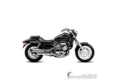 Autocollants pour Honda VF750 C Magna 2000 • Honda Autocollants OEM