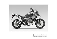 Aufkleber für Honda VFR1200X CROSSTOURER 2012 - Silber • Honda OEM-Aufkleber