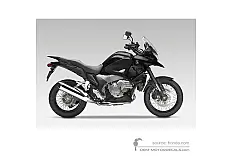 Autocollants pour Honda VFR1200X CROSSTOURER 2013 - Noir • Honda Autocollants OEM