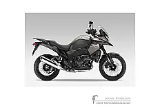 Stickers voor Honda VFR1200X CROSSTOURER 2014 - Titanium • Honda OEM Stickers