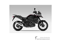 Autocollants pour Honda VFR1200X CROSSTOURER 2015 - Argent • Honda Autocollants OEM