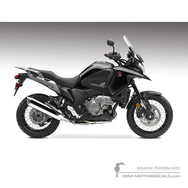 Aufkleber für Honda VFR1200X CROSSTOURER 2015 - Schwarz • Honda OEM-Aufkleber