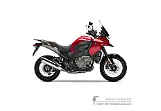 Decals for Honda VFR1200X CROSSTOURER 2017 - Red • Honda OEM Decals