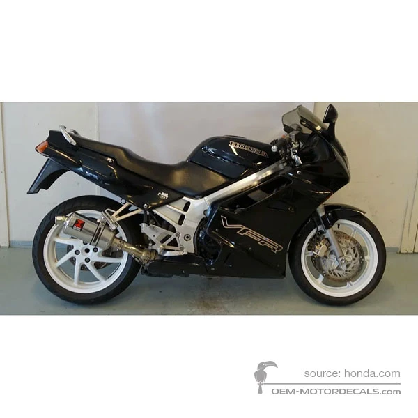 Stickers voor Honda VFR750 1991 - Blauw • Honda OEM Stickers