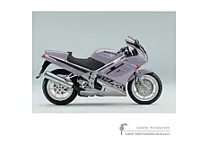 Decals for Honda VFR750 1993 - Blue • Honda OEM Decals