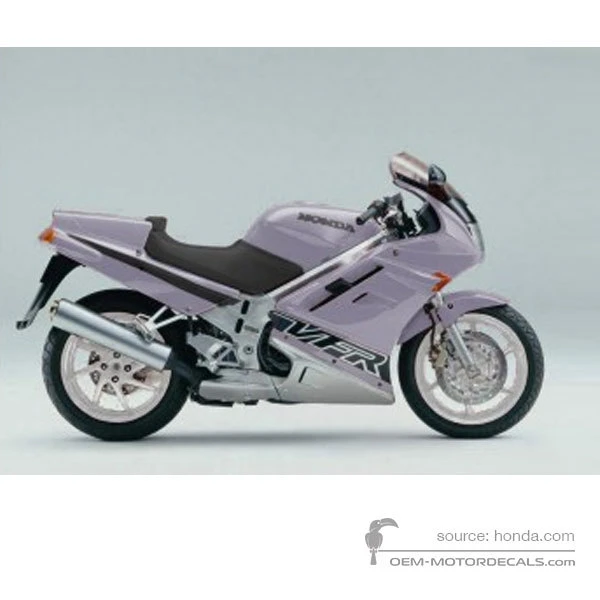 Naklejki do Honda VFR750 1993 - Niebieski • Honda Naklejki OEM