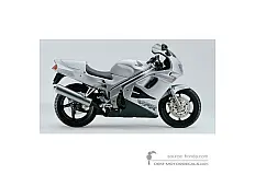 Stickers voor Honda VFR750 1995 - Zilver • Honda OEM Stickers