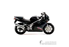 Pegatinas para Honda VFR750 1995 - Negro • Honda Pegatinas OEM