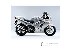 Stickers voor Honda VFR800 1998 - Zilver • Honda OEM Stickers