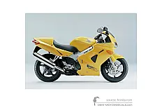 Pegatinas para Honda VFR800 1999 - Amarillo • Honda Pegatinas OEM