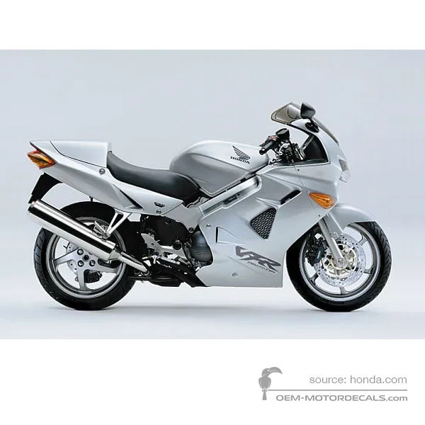 Aufkleber für Honda VFR800 2001 - Silber • Honda OEM-Aufkleber