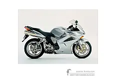 Naklejki do Honda VFR800 VTEC 2004 - Srebrny • Honda Naklejki OEM