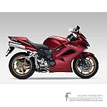Honda VFR800 VTEC 2009 - Rojo