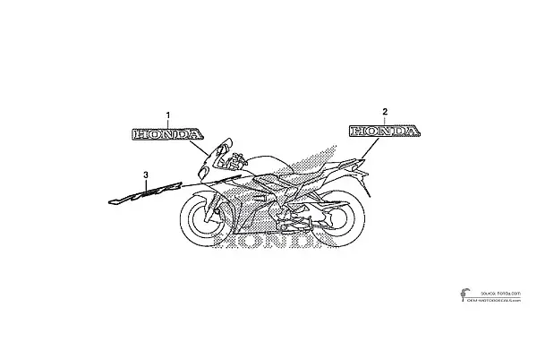 Honda VFR800 2014 - Rouge