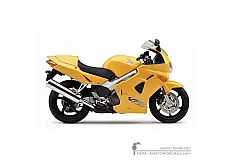 Aufkleber für Honda VFR800 INTERCEPTOR 2000 • Honda OEM-Aufkleber