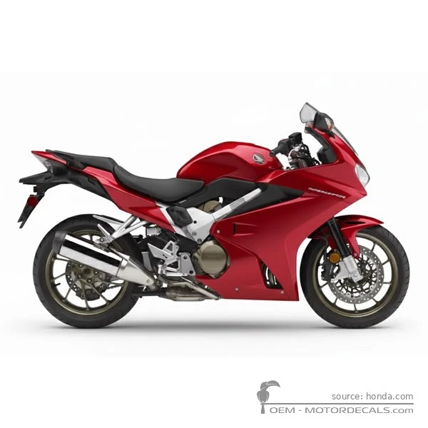 Adesivi per Honda VFR800 INTERCEPTOR 2014 • Honda Adesivi OEM