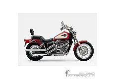 Autocollants pour Honda VT1100 SHADOW 1992 • Honda Autocollants OEM