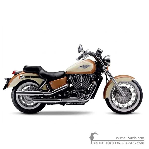 Stickers voor Honda VT1100 SHADOW ACE 1998 • Honda OEM Stickers