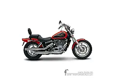 Naklejki do Honda VT1100 SHADOW Spirit 1998 • Honda Naklejki OEM