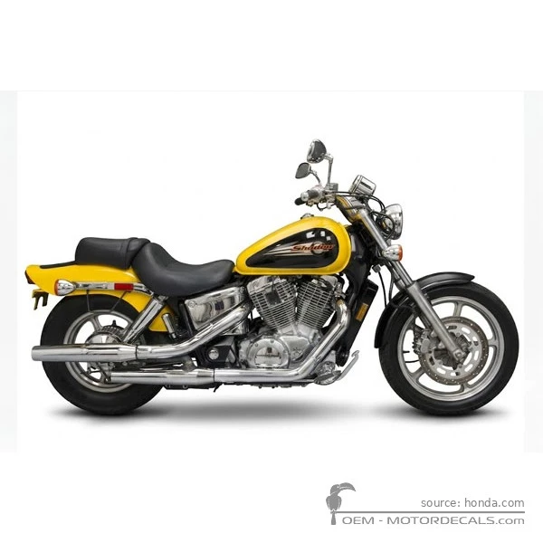 Decals for Honda VT1100 SHADOW Spirit 1999 • Honda OEM Decals