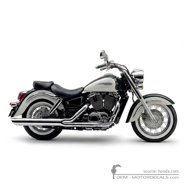 Decals for Honda VT1100 SHADOW Aero 1999 • Honda OEM Decals