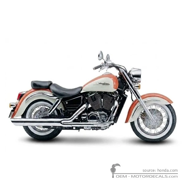 Naklejki do Honda VT1100 SHADOW Aero 1999 • Honda Naklejki OEM