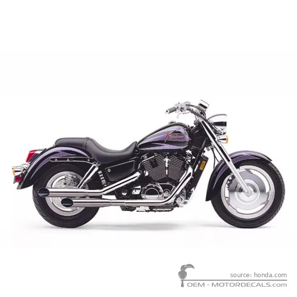 Stickers voor Honda VT1100 SHADOW Sabre 2001 • Honda OEM Stickers