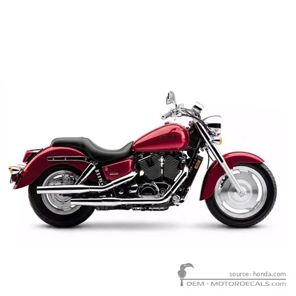 Pegatinas para Honda VT1100 SHADOW Sabre 2004 • Honda Pegatinas OEM