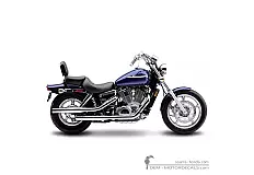 Naklejki do Honda VT1100 SHADOW Spirit 2004 • Honda Naklejki OEM