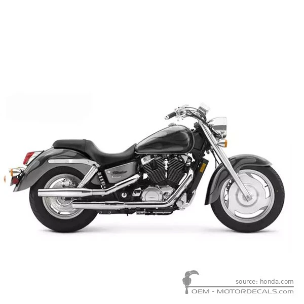 Aufkleber für Honda VT1100 SHADOW Sabre 2006 • Honda OEM-Aufkleber