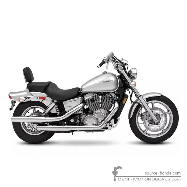 Aufkleber für Honda VT1100 SHADOW Spirit 2007 • Honda OEM-Aufkleber