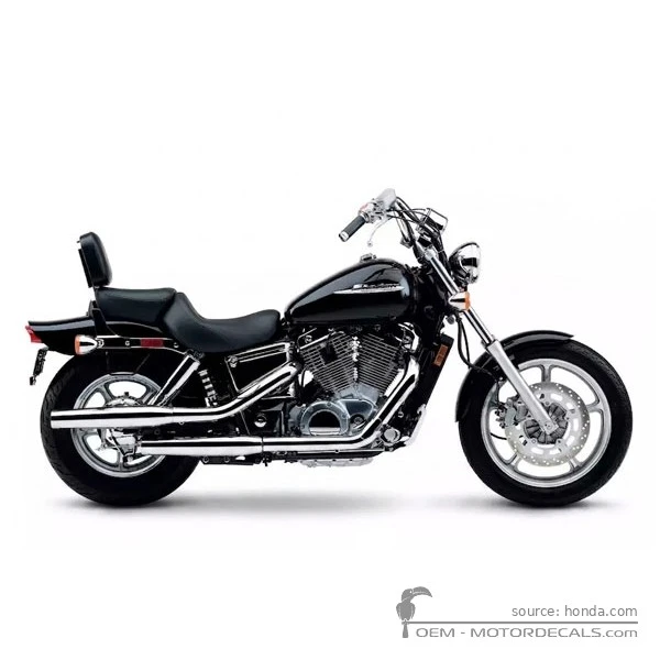Naklejki do Honda VT1100 SHADOW Spirit 2007 • Honda Naklejki OEM