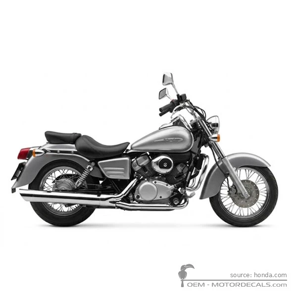 Pegatinas para Honda VT125C SHADOW 2006 • Honda Pegatinas OEM