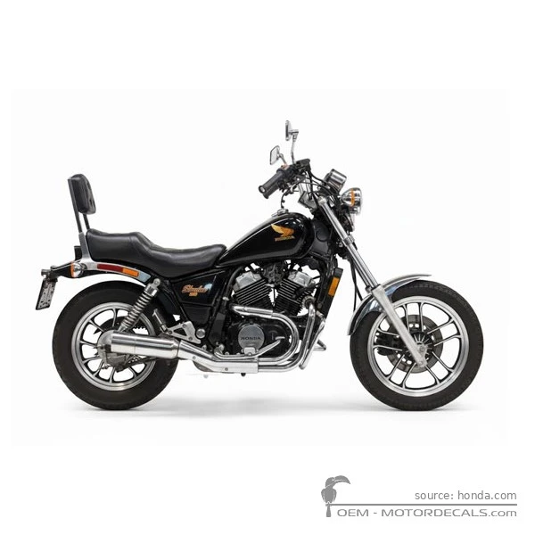 Decals for Honda VT500 C Shadow 1984 • Honda OEM Decals