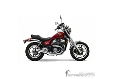 Stickers voor Honda VT500 C Shadow 1984 • Honda OEM Stickers