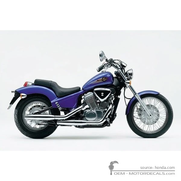 Aufkleber für Honda VT600C SHADOW 1999 • Honda OEM-Aufkleber