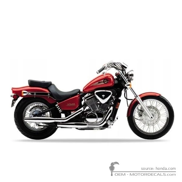 Pegatinas para Honda VT600C SHADOW VLX 2001 • Honda Pegatinas OEM