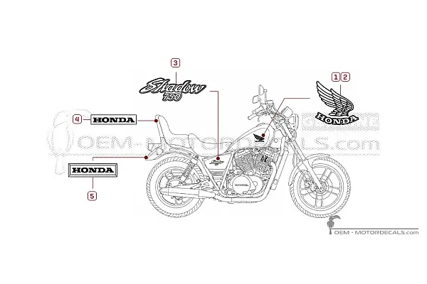 Honda VT750C SHADOW 1984