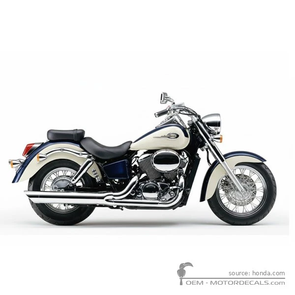 Decals for Honda VT750C SHADOW 1998 • Honda OEM Decals