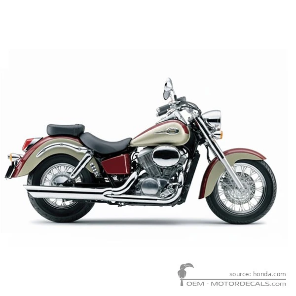 Pegatinas para Honda VT750C SHADOW 1999 • Honda Pegatinas OEM