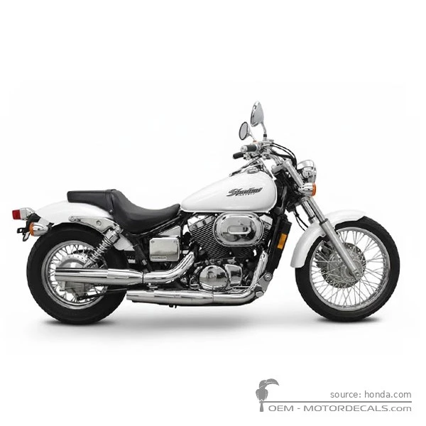 Aufkleber für Honda VT750C SHADOW Spirit 2003 • Honda OEM-Aufkleber