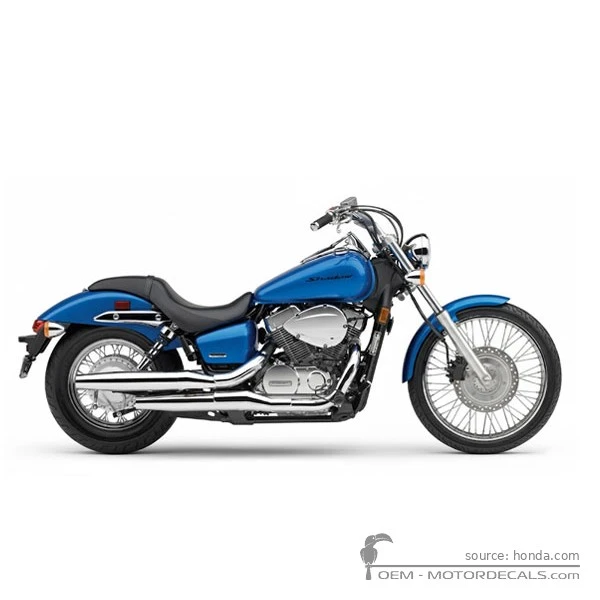 Naklejki do Honda VT750C SHADOW Spirit 2007 • Honda Naklejki OEM