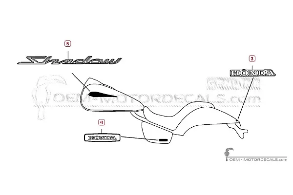 Honda VT750C SHADOW Aero 2007
