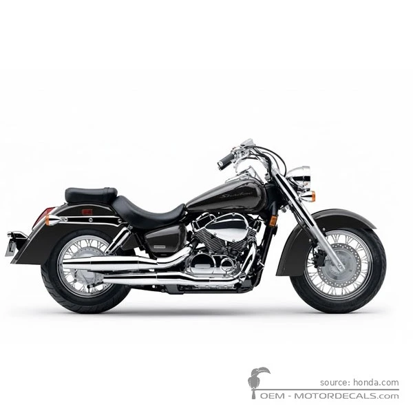 Decals for Honda VT750C SHADOW Aero 2008 • Honda OEM Decals