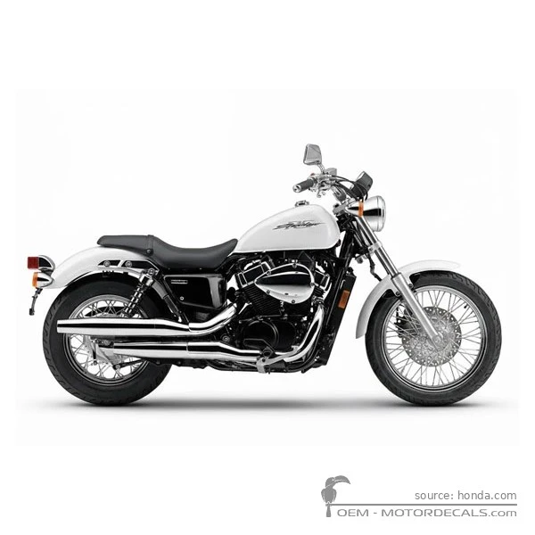 Decals for Honda VT750C SHADOW RS 2010 • Honda OEM Decals