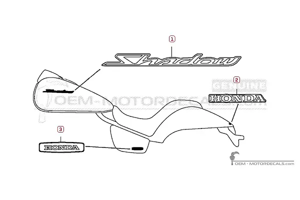 Honda VT750C SHADOW Phantom 2010